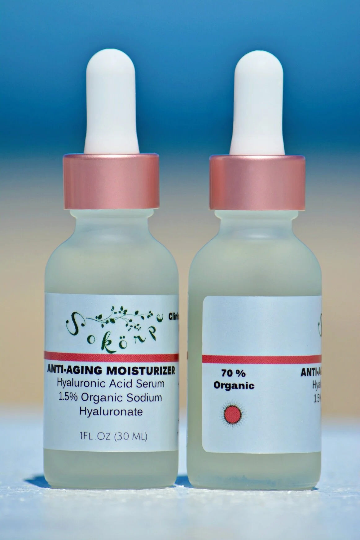 Hyaluronic Acid Serum, Vitamin C Intense Moisturizer Influxx